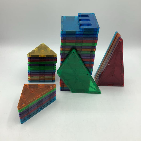 52pc Bag Of Magna-Tiles Magnetic Building Tiles