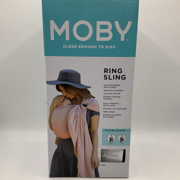 Moby Rose Pink Ring Carrier