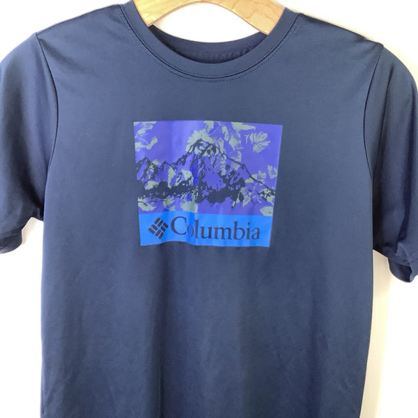 Size 14-16: Columbia Navy Blue Mountain T-Shirt