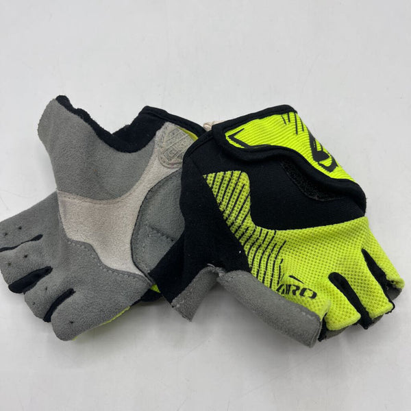 Size S: Giro Neon Yellow & Black Cycling Gloves