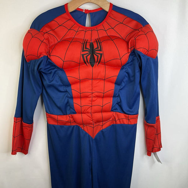 Size 8-10: Rubies 2pc Spider Man Costume-As Is