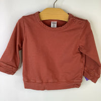 Size 6m: Nordstrom Faded Red Long Sleeve Shirt