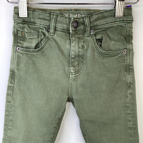 Size 4-5: Zara Green Jeans