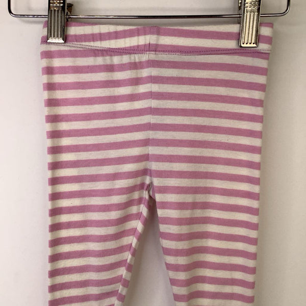 Size 18m: Tucker + Tate White/Pink Striped Leggings