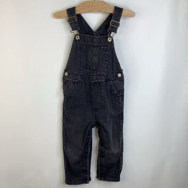 Size 18-24m: Gap Black Overalls