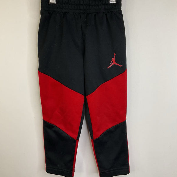 Size 3: Jordan Black/Red Athletic Pants