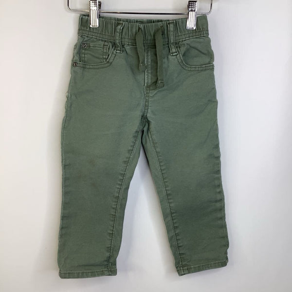 Size 2: Gap Faded Green Jeans