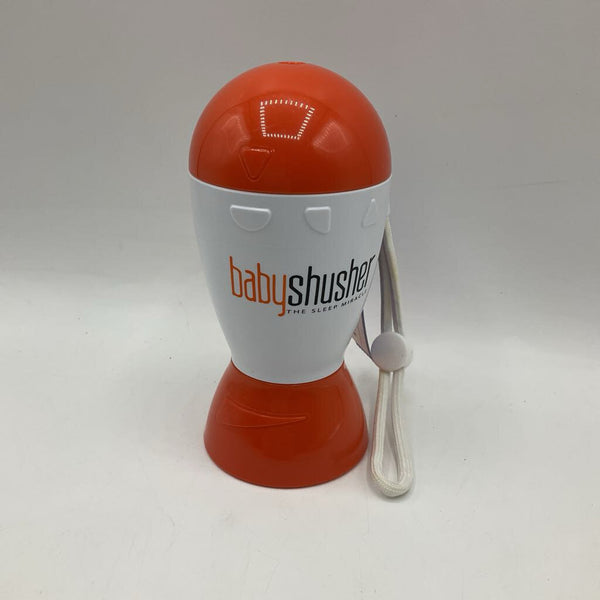 Orange & White Baby Shusher Noise Maker