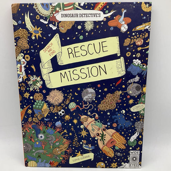 Search and Find Rescue Mission Dinosaur Detectives ( hardcover )