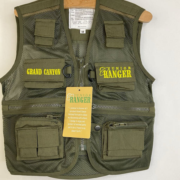 Size 5-6: The Wild Wild Vest Grand Canyon Junior Ranger 2pc Costume-NEW W/Tag