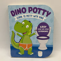 Dino Potty;Learn To Potty With Dino (boardbook)