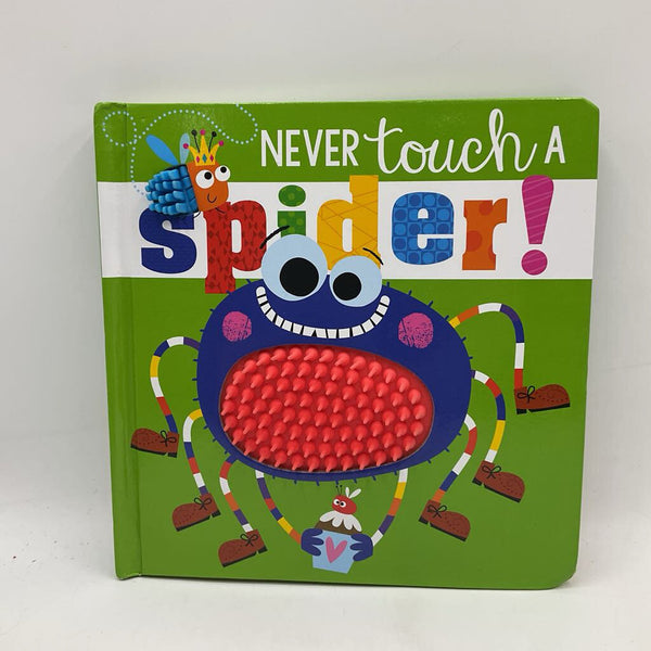 Never Touch A Spider (boardbook)