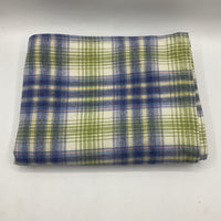 Pendleton Green/Blue Plaid Baby Blanket