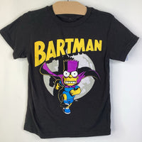 Size 4-5: The Simpsons Black "Bartman" T-Shirt