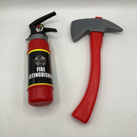 Plastic Fire Extinguisher & Axe