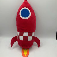 Kohls Cares Red Rocket Ship Plush