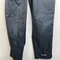 Size 10: Columbia Black Rain Pants