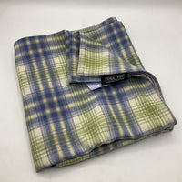 Pendleton Green/Blue Plaid Baby Blanket