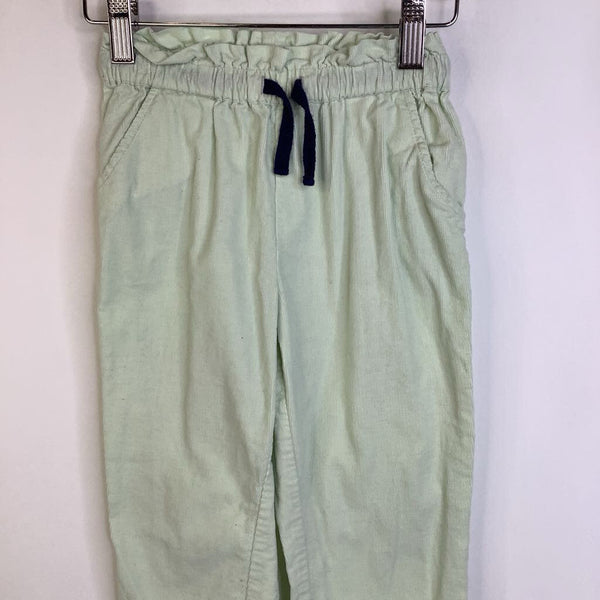 Size 3-4: The Little White Company Lime Green Textured Pants