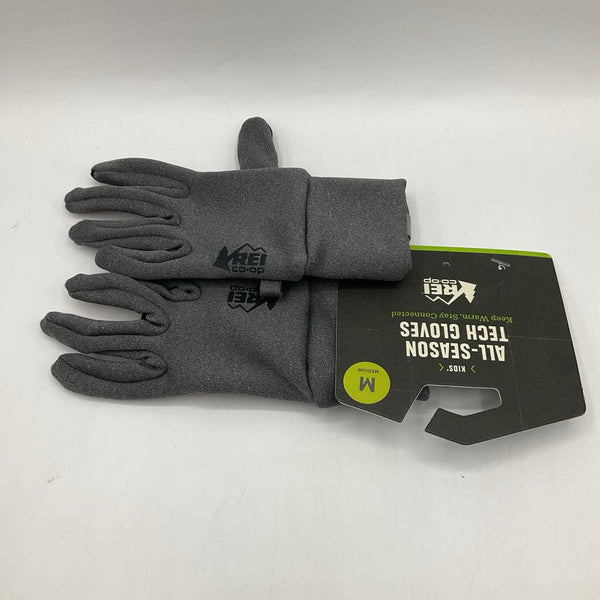 Size M: REI Grey/Tech Gloves NEW w/ Tags