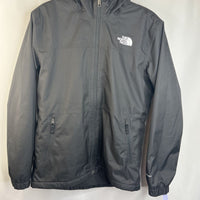 Size 14 16 The North Face Black Fleece Lined Zip Up Winter Coat Beanstalk Children s Resale