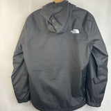 Size 14-16: The North Face Black Fleece Lined Zip-Up Winter Coat