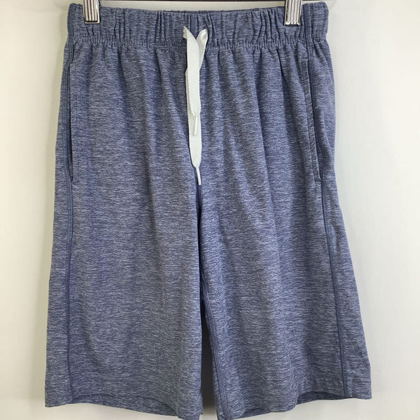 Size 8 (130): Hanna Andersson Blue Heathered Shorts