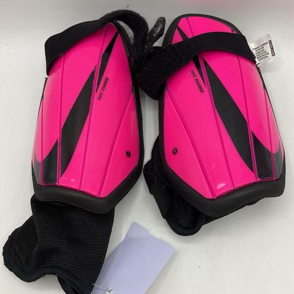 Size M: Nike Charge Pink Shin Guards