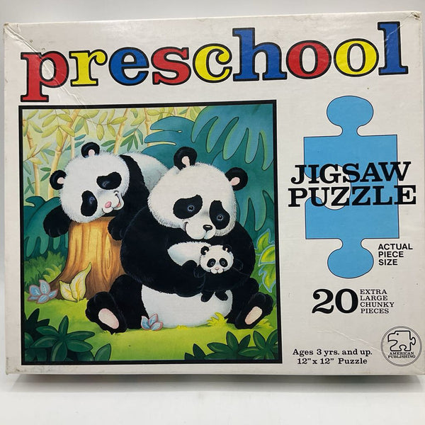 Preschool Pandas 20pc Puzzle