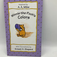 Winnie-the-Pooh's Colors (hardcover)