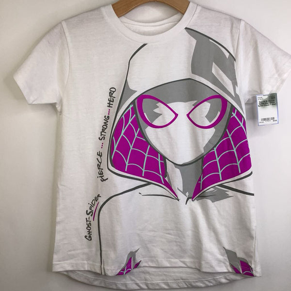 Size 10-12: Marvel Spider-Man White Spider Gwen T-Shirt