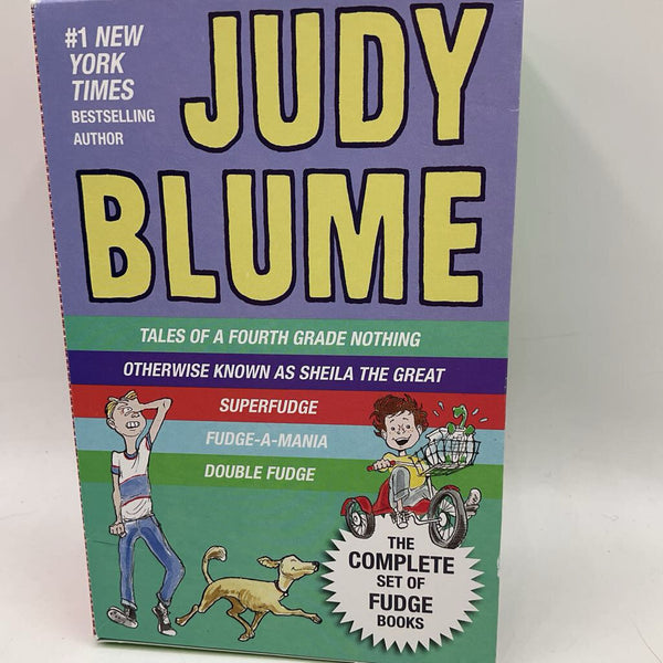 Judy Blume Complete Fudge 5 Book Set (paperback)