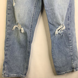 Size 6: Gap Light Blue Ripped Jeans