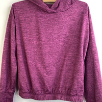 Size 6-7: Gap Purple Heathered Athletic Hoodie