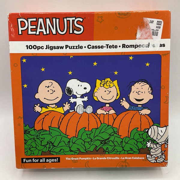 Peanuts Pumpkin Patch 100pc Jigsaw Puzzle