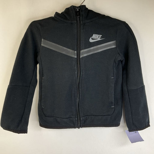 Size 3: Nike Black Zip-Up Hoodie