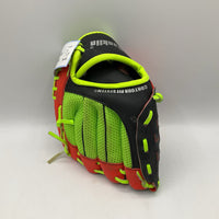 Franklin Black/Orange/Neon Green Baseball Mitt