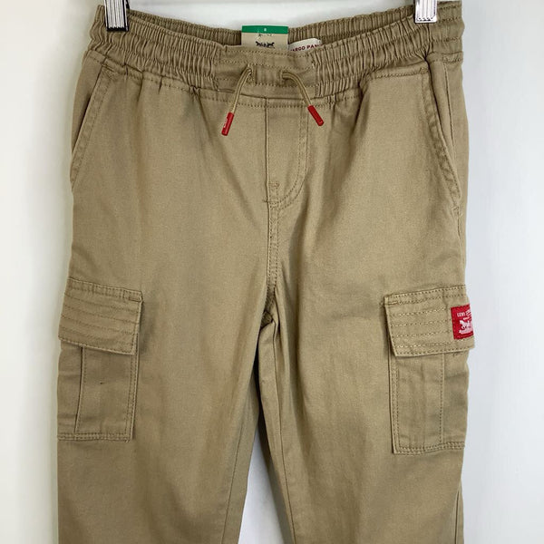 Size 8: Levis Tan Cargo Pants-NEW W/Tag