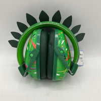 Green Dinosaur Print Kids Noise Cancelling Headphones