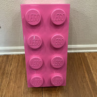 Jumbo Pink Lego Storage Container