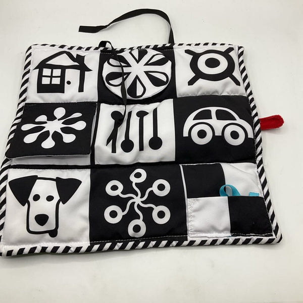 Manhattan Toy Co. Colorful/ Black & White Plush Sensory Mat