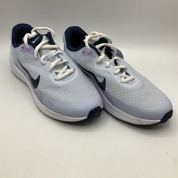 Size 4.5Y Nike Light Blue Purple Lace Up Sneakers