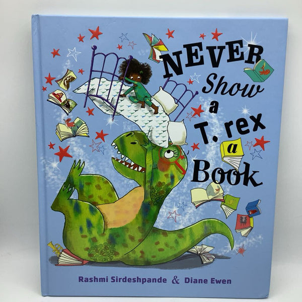 Never Show A T-Rex A Book