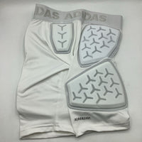 Size 8-10: Adidas White Padded Football Girdle