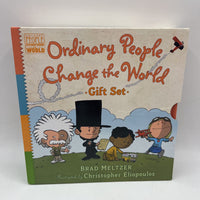 Ordinary People Change the World 4 Book Gift Set (hardcover)