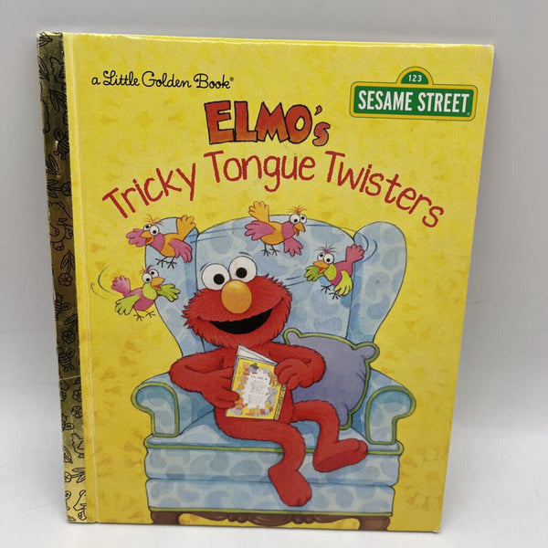 Elmo's Tricky Tongue Twister (hardcover)