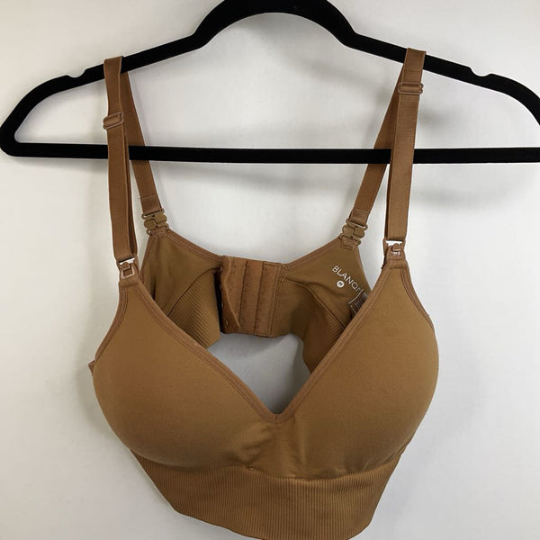 Size M: Blanqi Brown Nursing Bra