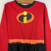 Size 6: Disney/Pixar Incredibles 2 Red Long Sleeve Tulle Dress Costume