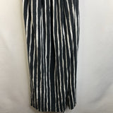 Size S: Liz Lange Maternity Charcoal Grey & White Pin Striped Tank Dress