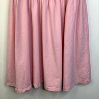 Size 12 (150): Hanna Andersson Light Pink Short Sleeve Dress